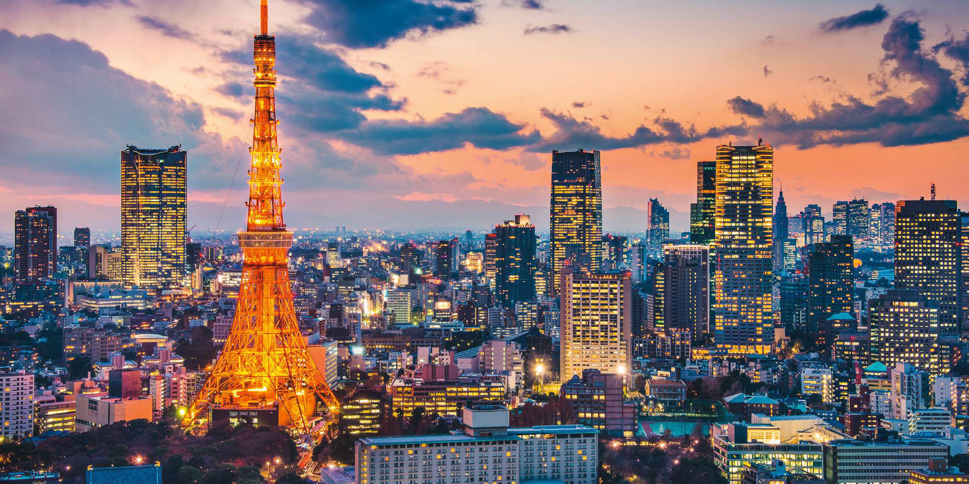 Skyline von Tokio